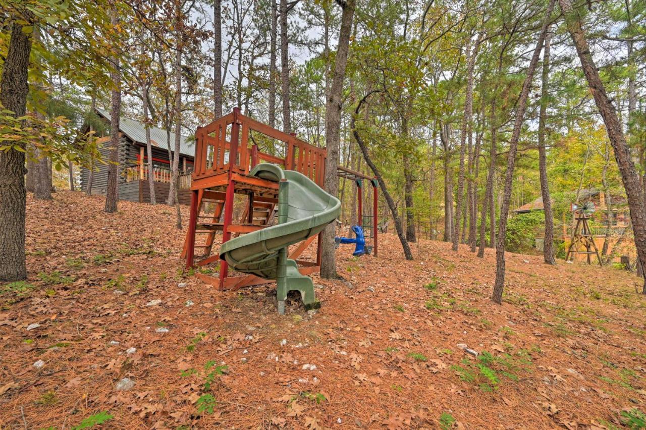 Tudor-Style Broken Bow Cottage With Hot Tub And Decks! Stephens Gap Exterior foto